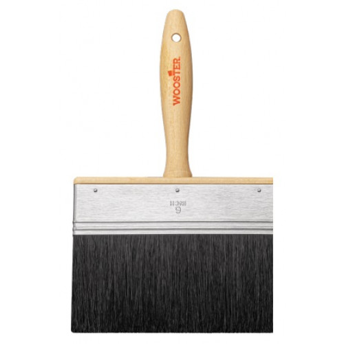 Z1519-6 Прямая кисть 6" PRO CLASSIC® – BLACK -  Extra-Thick Flat - для грубой покраски
